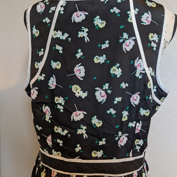 Lauren Conrad Sleeveless Floral Dress Size 14 - Picture 2 of 4